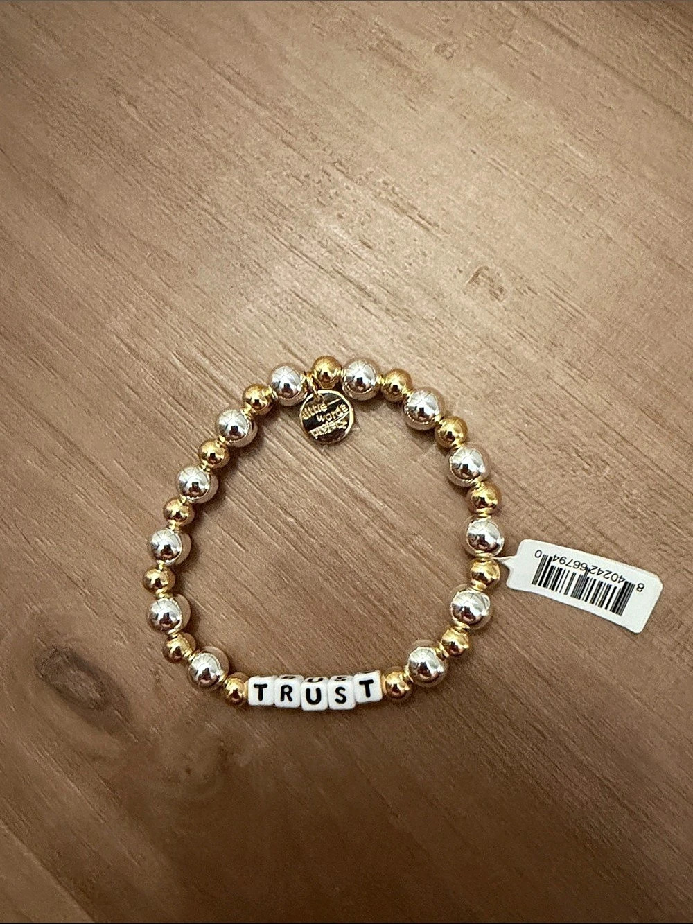 BRAND NEW Little Words Project, Mystery Bracelet “Trust”